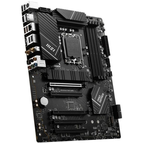 MSI Pro B760-P WIFI DDR4 Gaming Desktop Motherboard - Intel B760 Chipset - Socket LGA-1700 - ATX