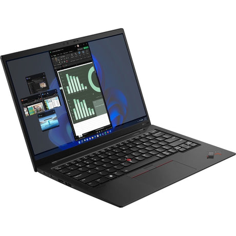 Lenovo ThinkPad X1 Carbon Gen 10 21CB00EUUS 14" Touchscreen Notebook - WUXGA - Intel Core i5 12th Gen i5-1250P - vPro Technology - Intel Evo Platform - 16 GB - 256 GB SSD - English Keyboard - Deep Black Weave