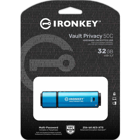 Kingston Vault Privacy 50 Series 32GB USB 3.2 (Gen 1) Type C Flash Drive
