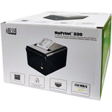 Adesso NuPrint NuPrint 330 Desktop Direct Thermal Printer - Monochrome - Receipt Print - USB - Serial - Black