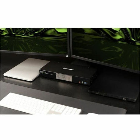 IOGEAR 2-Port 4K Dual View DisplayPort Matrix KVMP