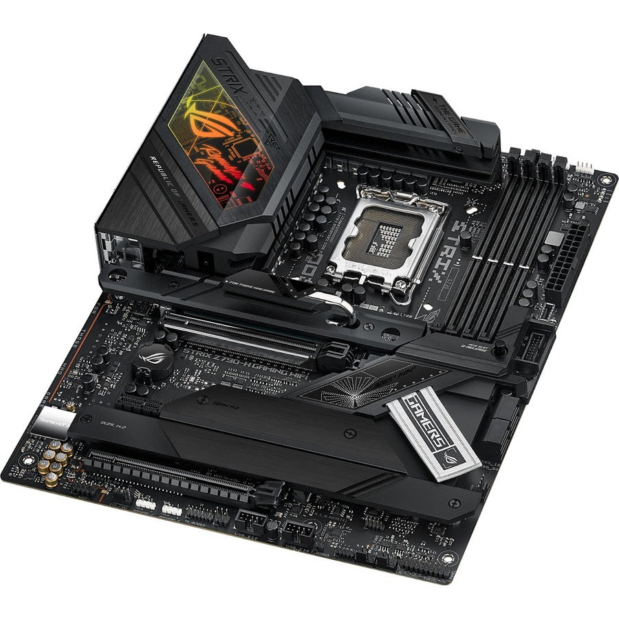 Asus ROG Strix Z790-H GAMING WIFI Gaming Desktop Motherboard - Intel Z790 Chipset - Socket LGA-1700 - ATX