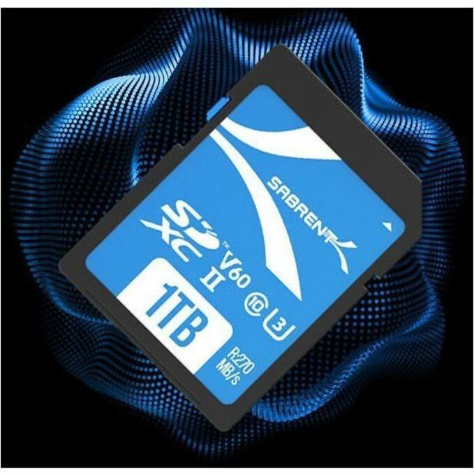Sabrent Rocket 1 TB Class 10/UHS-II (U3) V60 SDXC