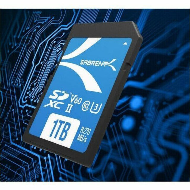 Sabrent Rocket 1 TB Class 10/UHS-II (U3) V60 SDXC