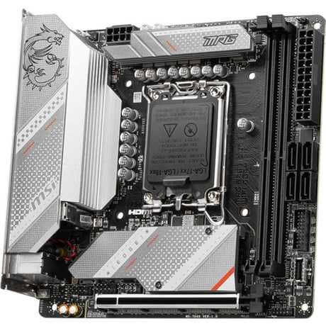 MSI MPG B760I EDGE WIFI DDR4 Gaming Desktop Motherboard - Intel B760 Chipset - Socket LGA-1700 - Mini ITX