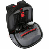 Targus Strike II TBB639GL Carrying Case (Backpack) for 17" to 18" Notebook - Black/Red