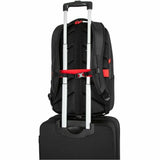 Targus Strike II TBB639GL Carrying Case (Backpack) for 17" to 18" Notebook - Black/Red