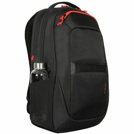 Targus Strike II TBB639GL Carrying Case (Backpack) for 17" to 18" Notebook - Black/Red