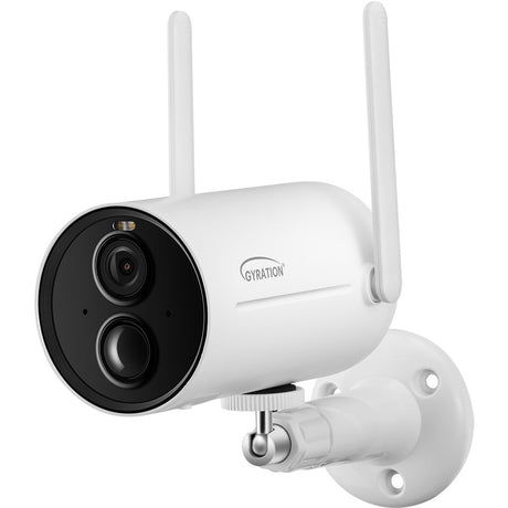 Gyration Cyberview Cyberview 3010 3 Megapixel Indoor/Outdoor Network Camera - Color - Bullet - White
