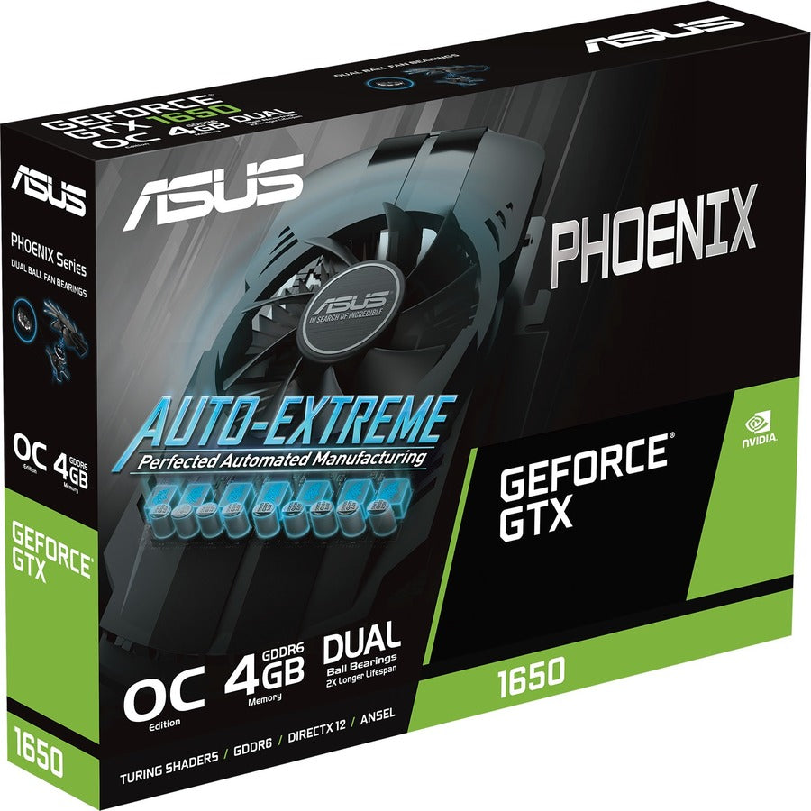 Asus NVIDIA GeForce GTX 1650 Graphic Card - 4 GB GDDR6