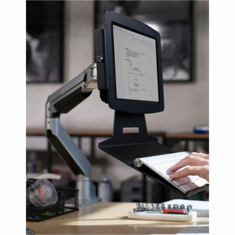 Compulocks Space Reach Mounting Arm for iPad (10th Generation), Enclosure - Black
