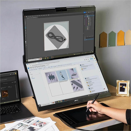 Mobile Pixels Geminos 24" Dual-Stacked Monitor