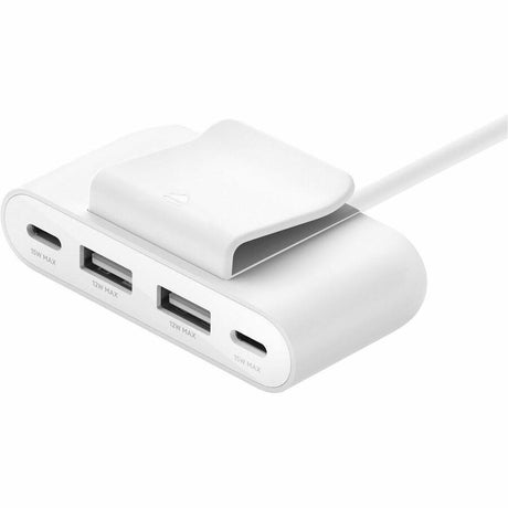 2M 4-PORT POWER EXTENDER WH