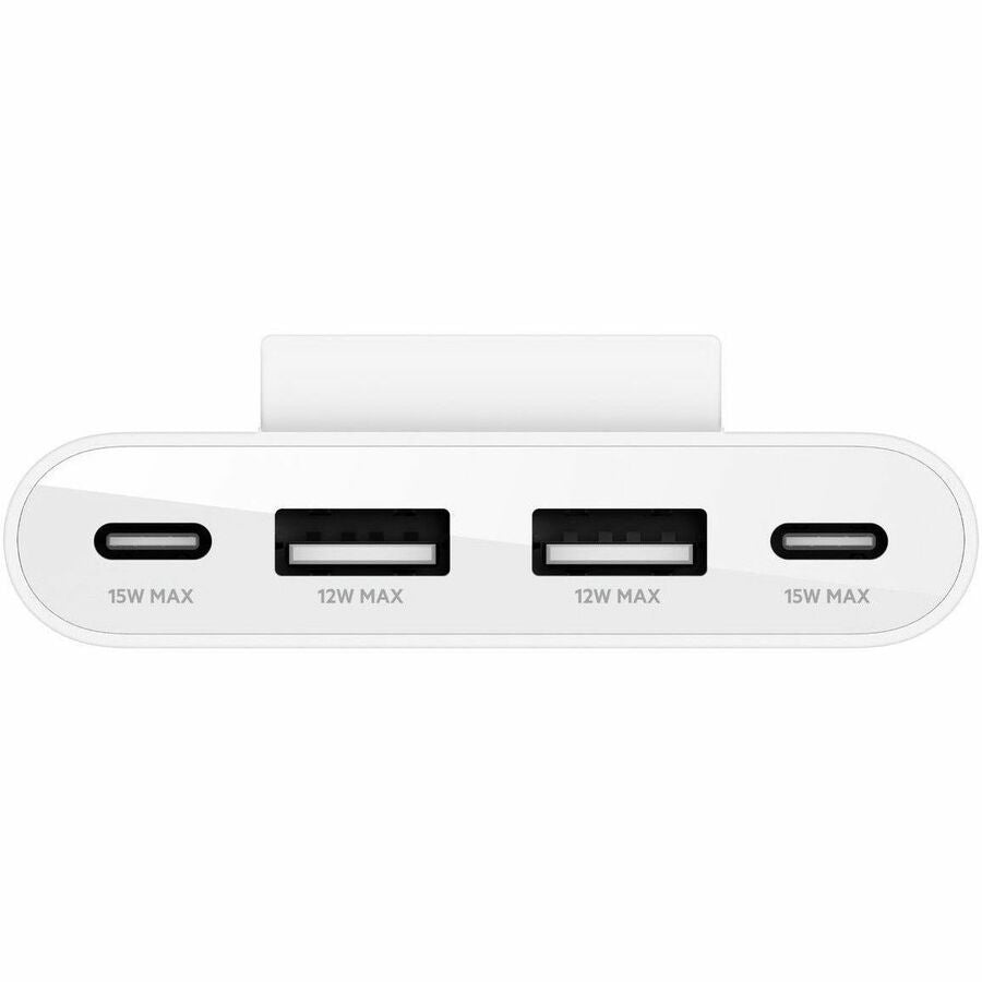 2M 4-PORT POWER EXTENDER WH