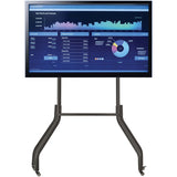 Eaton Tripp Lite Series Rolling TV Cart for 42" to 65" Displays, Wide Legs, Locking Casters