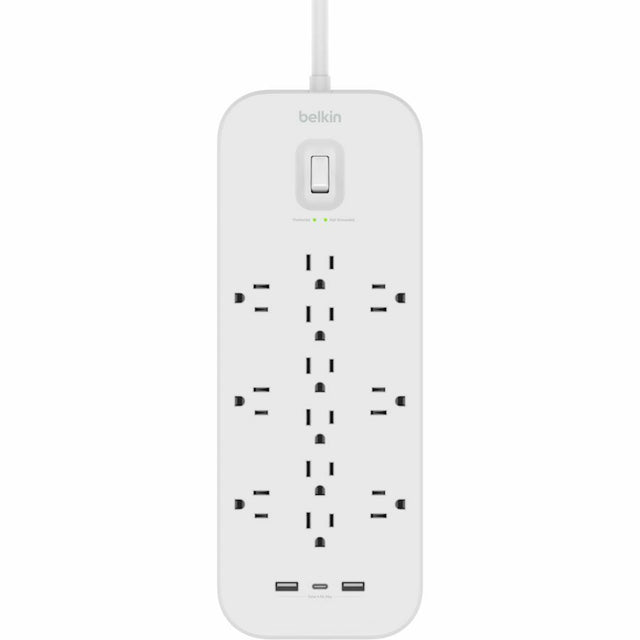 6FT 12-OUTLET SURGE PROTECTOR +