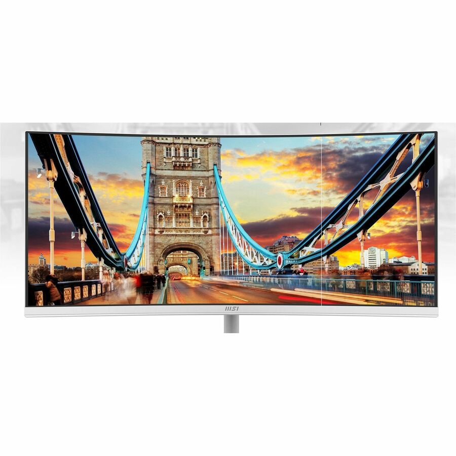 MSI Pro MP341CQW 34" Class UW-QHD Curved Screen LCD Monitor - 21:9