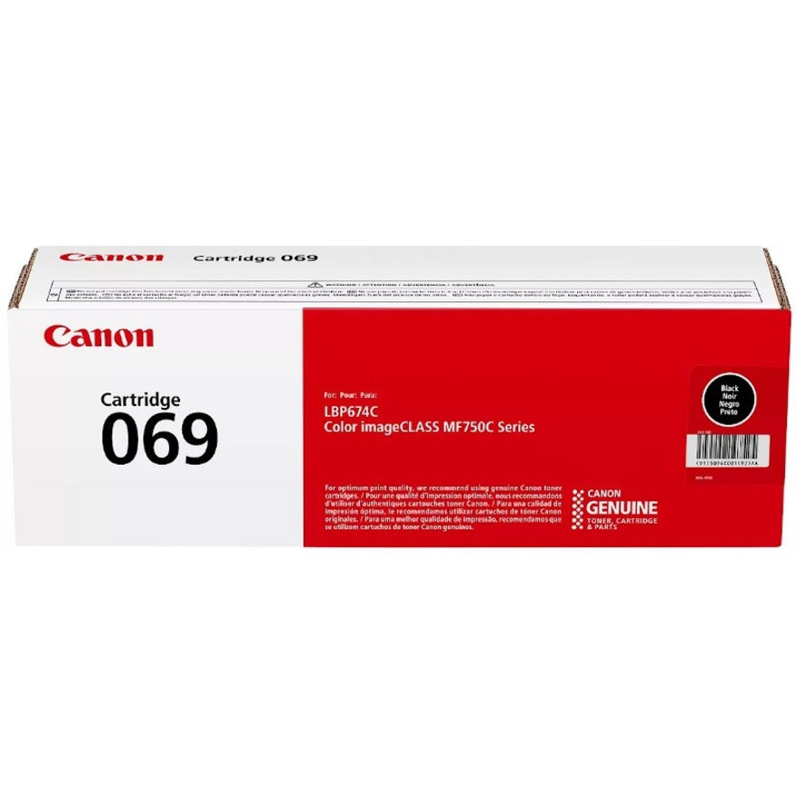 Canon 69 Original Standard Yield Laser Toner Cartridge - Black - 1 Pack