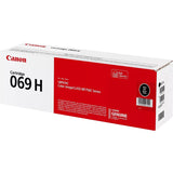 Canon 069 Original High Yield Laser Toner Cartridge - Black - 1 Pack