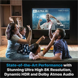 Comprehensive MicroFlex&trade; Pro AV/IT Integrator Series&trade; Active Ultra High Speed 8K 48G HDMI Cable with ProGrip&trade; Jet Black 15ft