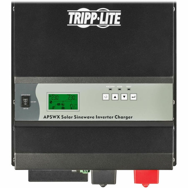 Tripp Lite by Eaton 2000W 24VDC 230V Sine Wave Solar Inverter/Charger - 60A MPPT Solar Charge Controller, C13 Outlets, Wired Remote, Hardwire Input/Output