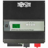 Tripp Lite by Eaton 3000W 24VDC 230V Sine Wave Solar Inverter/Charger - 60A MPPT Solar Charge Controller, C19 Outlet, Wired Remote, Hardwire Input/Output