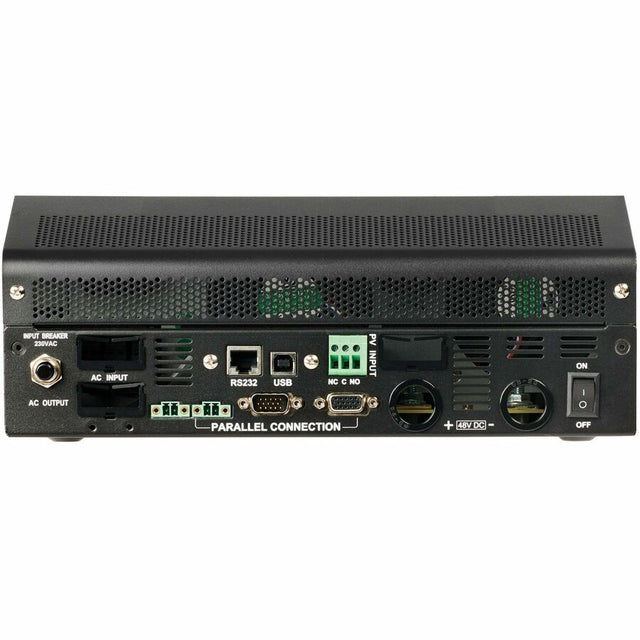 Tripp Lite by Eaton 5500W 48VDC 230V Sine Wave Solar Inverter/Charger - 90A MPPT Solar Charge Controller, Parallel Operation, Hardwire Input/Output