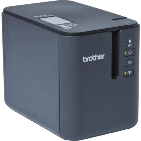 Brother PT-P900Wc Desktop Thermal Transfer Printer - Monochrome - Label Print - USB - Serial - Wireless LAN - With Cutter