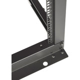 SolidRack 42U Adjustable Depth Open Frame 4 Post Rack w/ Casters