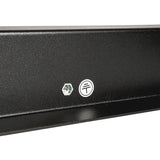 SolidRack 42U Adjustable Depth Open Frame 4 Post Rack w/ Casters