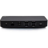 C2G USB C Docking Station - Triple Display Docking Station with HDMI, DP, Ethernet, USB - Power Delivery up to 100W
