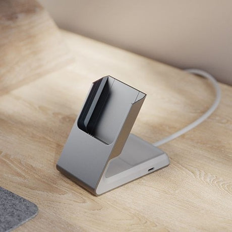 Alogic Matrix 2-in-1 Magnetic Charging Dock - White