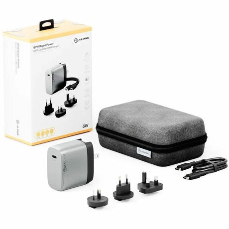 Alogic 1X67 Rapid Power 67W Multi-Country GaN Charger