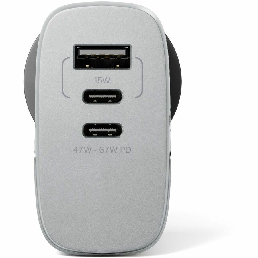 Alogic 3X67 Rapid Power 67W Multi-Country GaN Charger