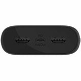 Belkin 20W 3-port USB Power Bank - 20K mAh - 2xUSB-A (12W), 1xUSB-C (15W) - Portable Charger - w/ USB-C to USB-C Cable - Black