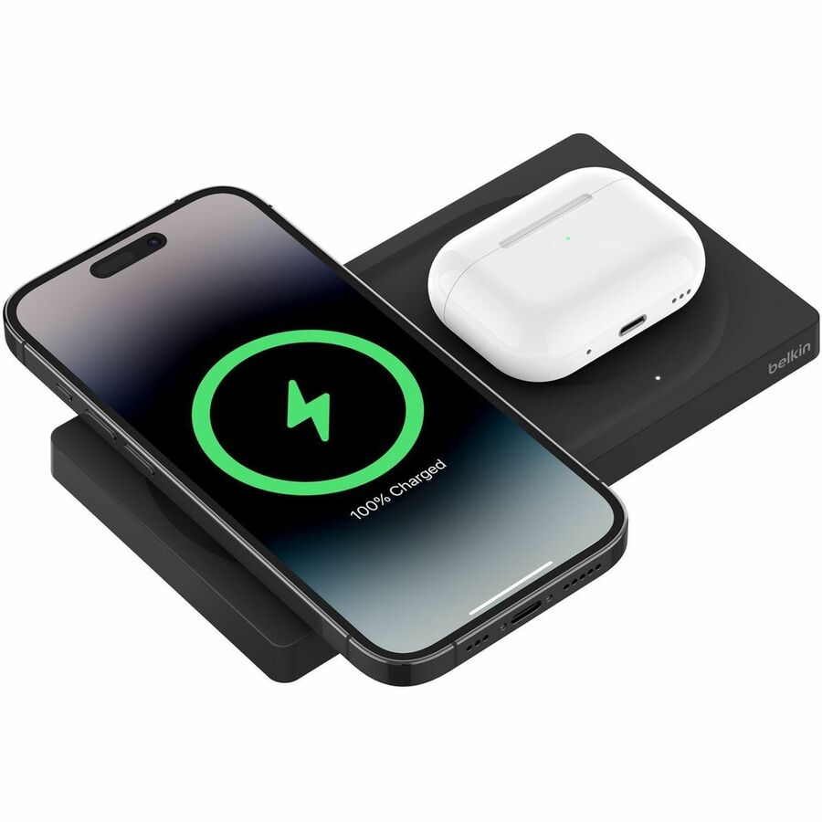 Belkin BoostCharge Pro 2-in-1 Wireless Charging Pad with MagSafe 15W