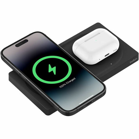 Belkin BoostCharge Pro 2-in-1 Wireless Charging Pad with MagSafe 15W