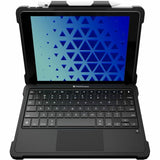 Extreme KeyCase-T w/Smart Connector & Trackpad for iPad 9/8/7 (Non-Detachable) (Black)