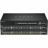 ZYXEL XGS2220-54FP 48-Port Gigabit L3 Managed and Nebula Pro Cloud Managed Switch | 40 PoE+ / 10 PoE++ Ports at 960W with 4 SFP+ 10G Uplinks and 2 10G Ethernet Ports