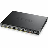 ZYXEL XGS2220-54FP 48-Port Gigabit L3 Managed and Nebula Pro Cloud Managed Switch | 40 PoE+ / 10 PoE++ Ports at 960W with 4 SFP+ 10G Uplinks and 2 10G Ethernet Ports