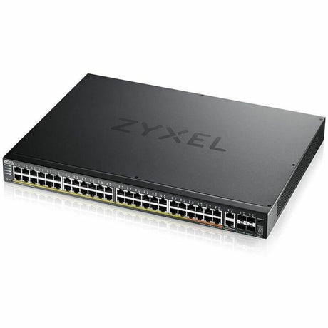 ZYXEL XGS2220-54FP 48-Port Gigabit L3 Managed and Nebula Pro Cloud Managed Switch | 40 PoE+ / 10 PoE++ Ports at 960W with 4 SFP+ 10G Uplinks and 2 10G Ethernet Ports