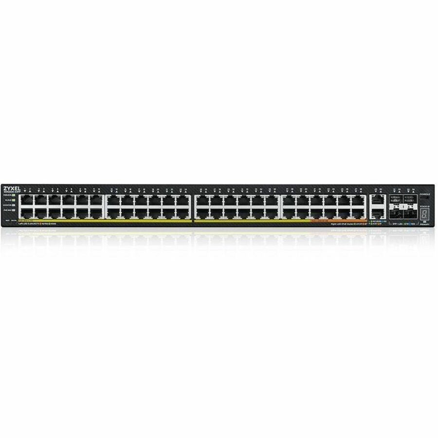 ZYXEL XGS2220-54FP 48-Port Gigabit L3 Managed and Nebula Pro Cloud Managed Switch | 40 PoE+ / 10 PoE++ Ports at 960W with 4 SFP+ 10G Uplinks and 2 10G Ethernet Ports