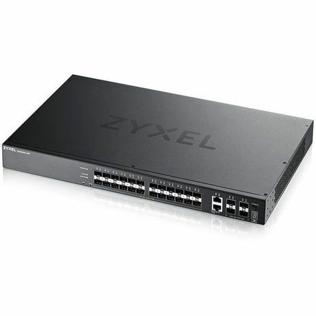 ZYXEL XGS2220-30F 24-Port Gigabit SFP L3 Managed and Nebula Pro Cloud Managed Switch with 4 SFP+ 10G Uplinks and 2 10G Ethernet Ports