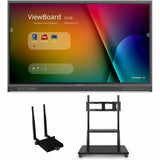 ViewSonic IFP6552-1C 65 Inch 4K Ultra HD Interactive Flat Panel Display with Integrated Microphone and USB-C