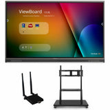 ViewSonic IFP7552-1C 75 Inch 4K Ultra HD Interactive Flat Panel Display with Integrated Microphone and USB-C
