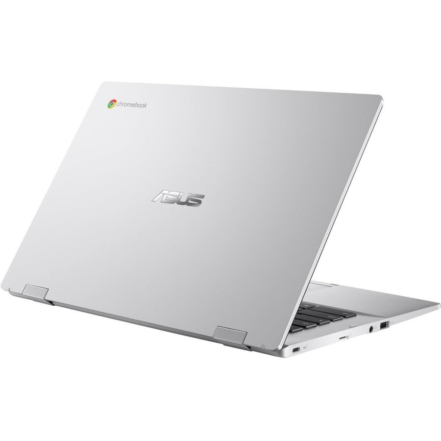 Asus Chromebook CX1 CX1400 CX1400CKA-DB84F 14" Chromebook - Full HD - Intel Celeron N4500 - 8 GB - 64 GB Flash Memory - Transparent Silver