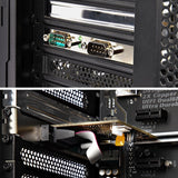 StarTech.com 2-Port PCI Express Serial Card, Dual Port PCIe to RS232 (DB9) Serial Card, 16C1050 UART, COM Retention, Windows & Linux