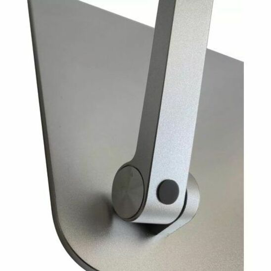 Amer Mounts Aluminum Laptop Stand, Ergonomic Adjustable Notebook Stand, Riser Holder Computer Stand 10-15.6" Laptops Tablets (Silver) AMRNS03
