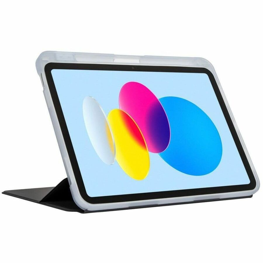 Targus SafePort THD920US Rugged Carrying Case (Bi-fold) for 10.9" Apple iPad (10th Generation) Tablet, Apple Pencil, Stylus - Clear