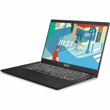 MSI Modern 14 in Ultrabook Laptop, Intel Core i3-1215U, 8GB, 512GB SSD - Win 11 Home